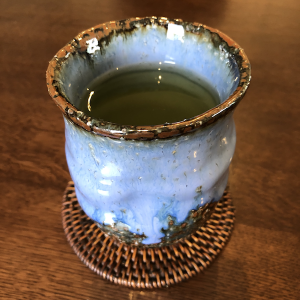 青萩に日本茶