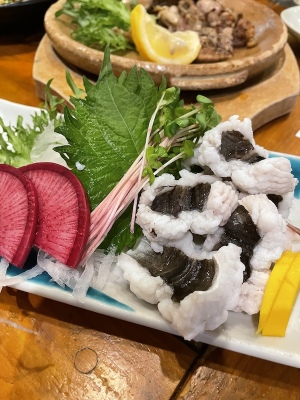 ハモの湯引き